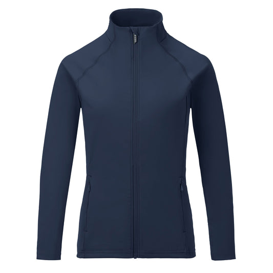 Navy - Front - Dare 2B Womens-Ladies Refresh Full Zip Midlayer