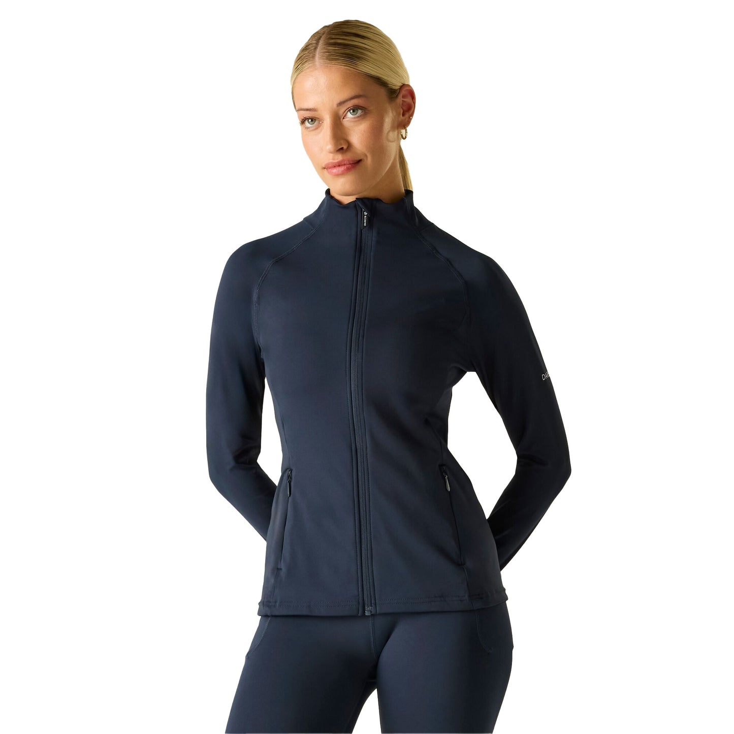Navy - Lifestyle - Dare 2B Womens-Ladies Refresh Full Zip Midlayer