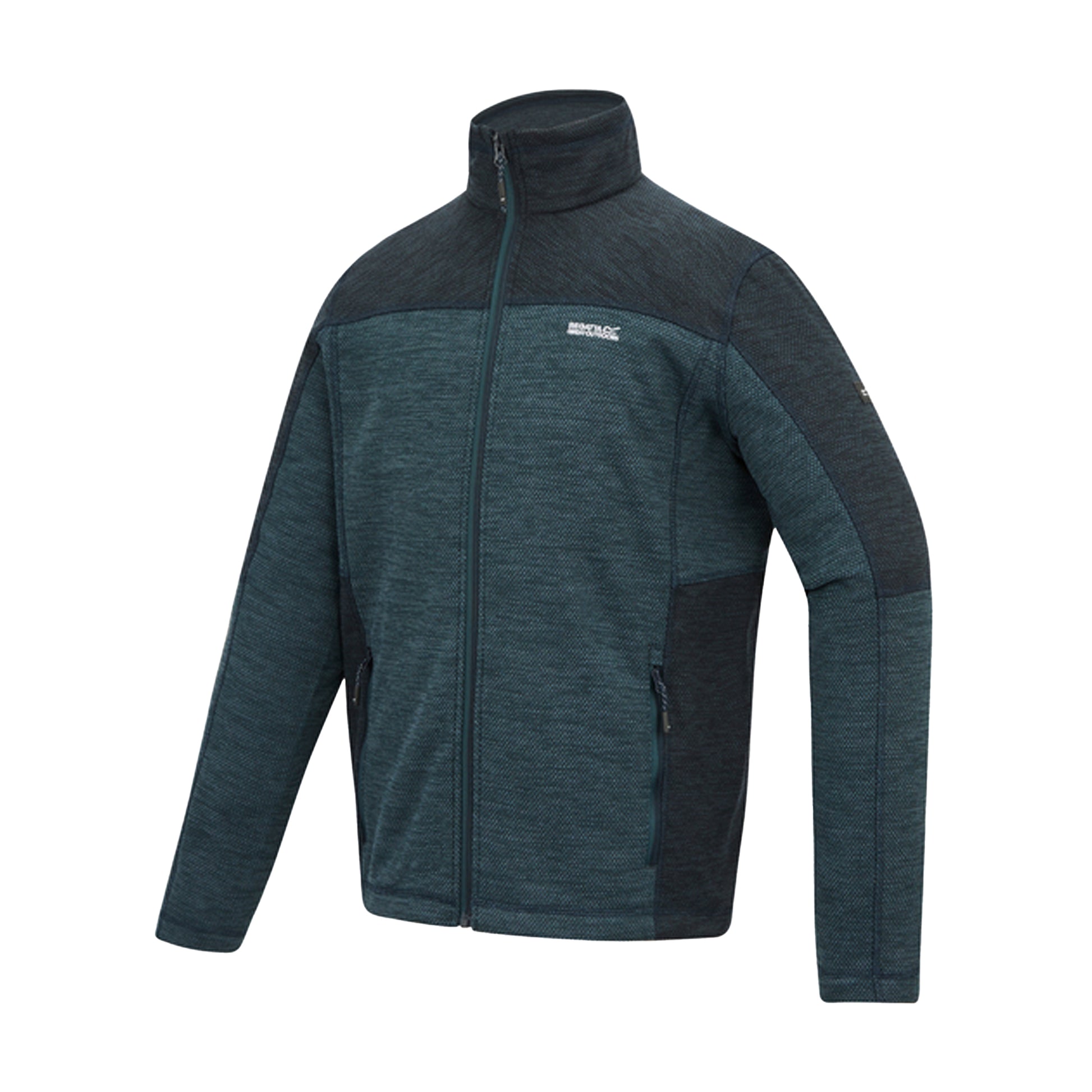 Night Sky-Navy - Side - Regatta Mens Highton Fleece Full Zip Midlayer