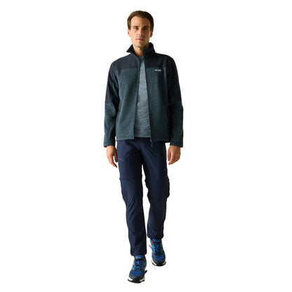 Night Sky-Navy - Lifestyle - Regatta Mens Highton Fleece Full Zip Midlayer