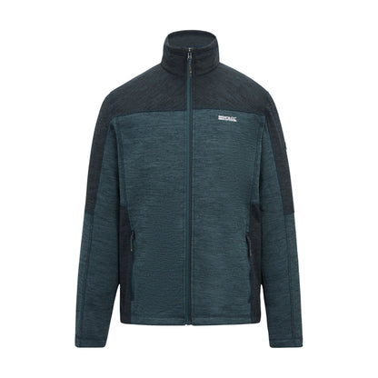 Night Sky-Navy - Front - Regatta Mens Highton Fleece Full Zip Midlayer