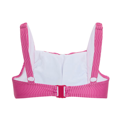 Pink - Back - Regatta Womens-Ladies Loria Wave Bikini Top