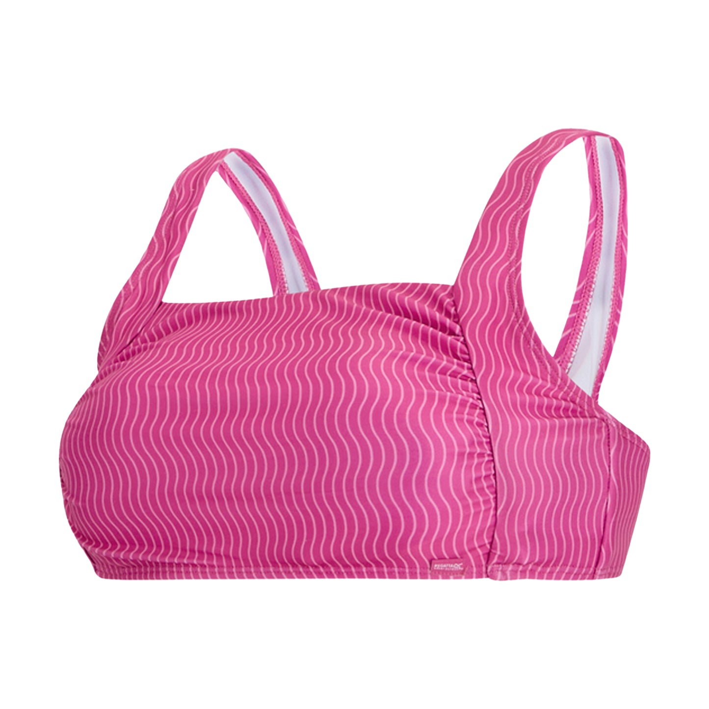 Pink - Side - Regatta Womens-Ladies Loria Wave Bikini Top