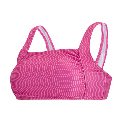Pink - Side - Regatta Womens-Ladies Loria Wave Bikini Top