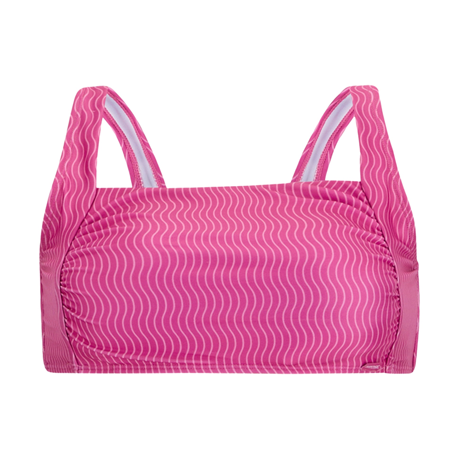Pink - Front - Regatta Womens-Ladies Loria Wave Bikini Top