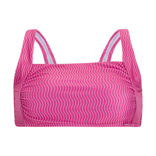 Pink - Front - Regatta Womens-Ladies Loria Wave Bikini Top