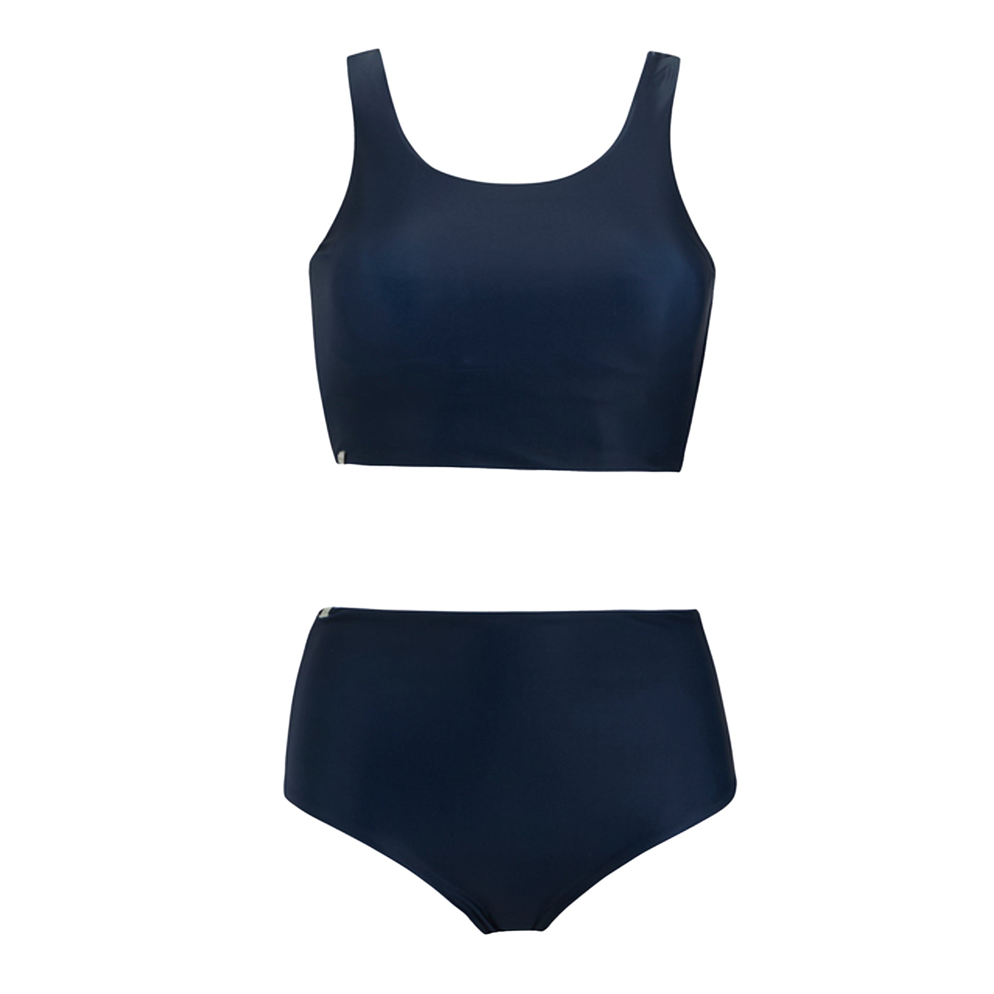 Blue - Front - Regatta Womens-Ladies Orla Kiely Mini Square Flower Reversible Bikini Set