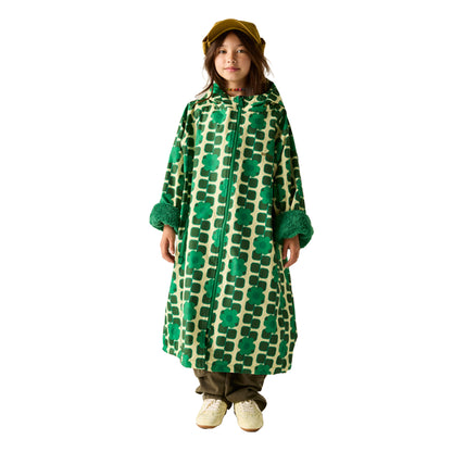 Green - Lifestyle - Regatta Girls Orla Kiely Giant Square Flower Changing Robe