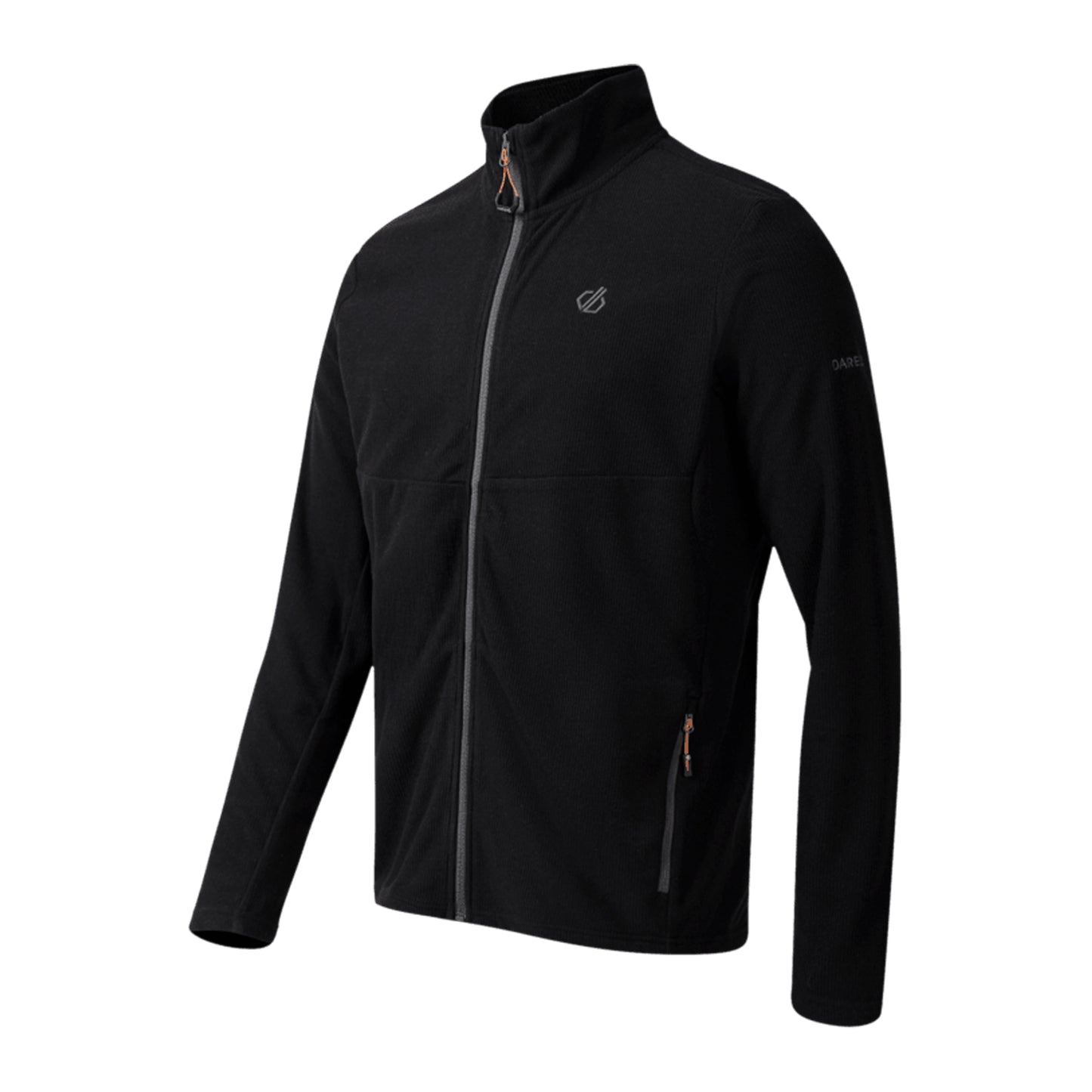 Black - Side - Dare 2B Mens Arising Fleece Jacket