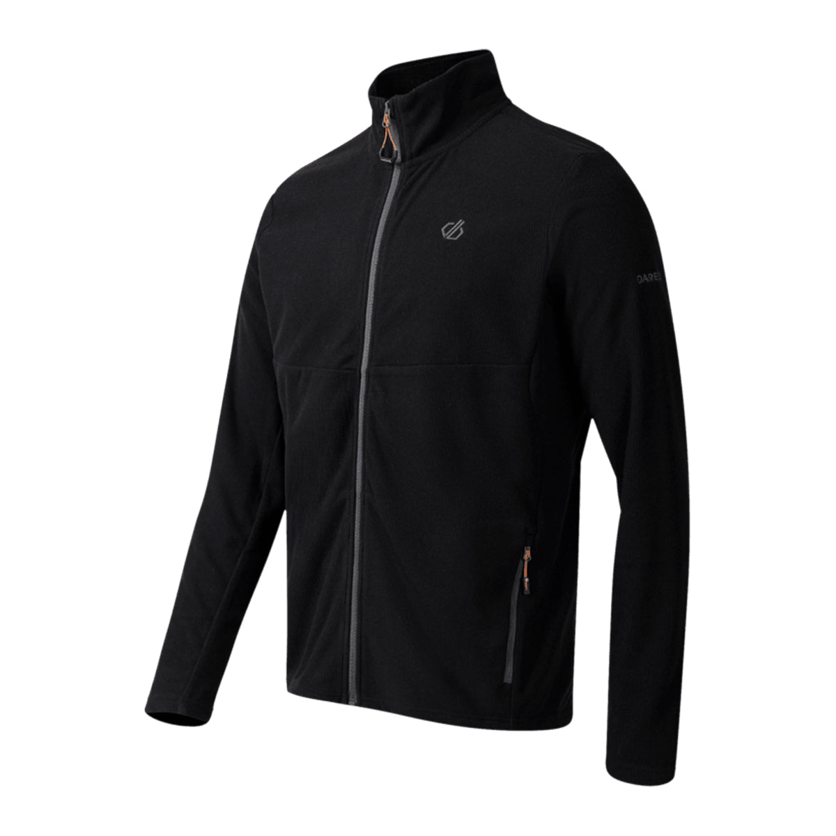 Black - Side - Dare 2B Mens Arising Fleece Jacket