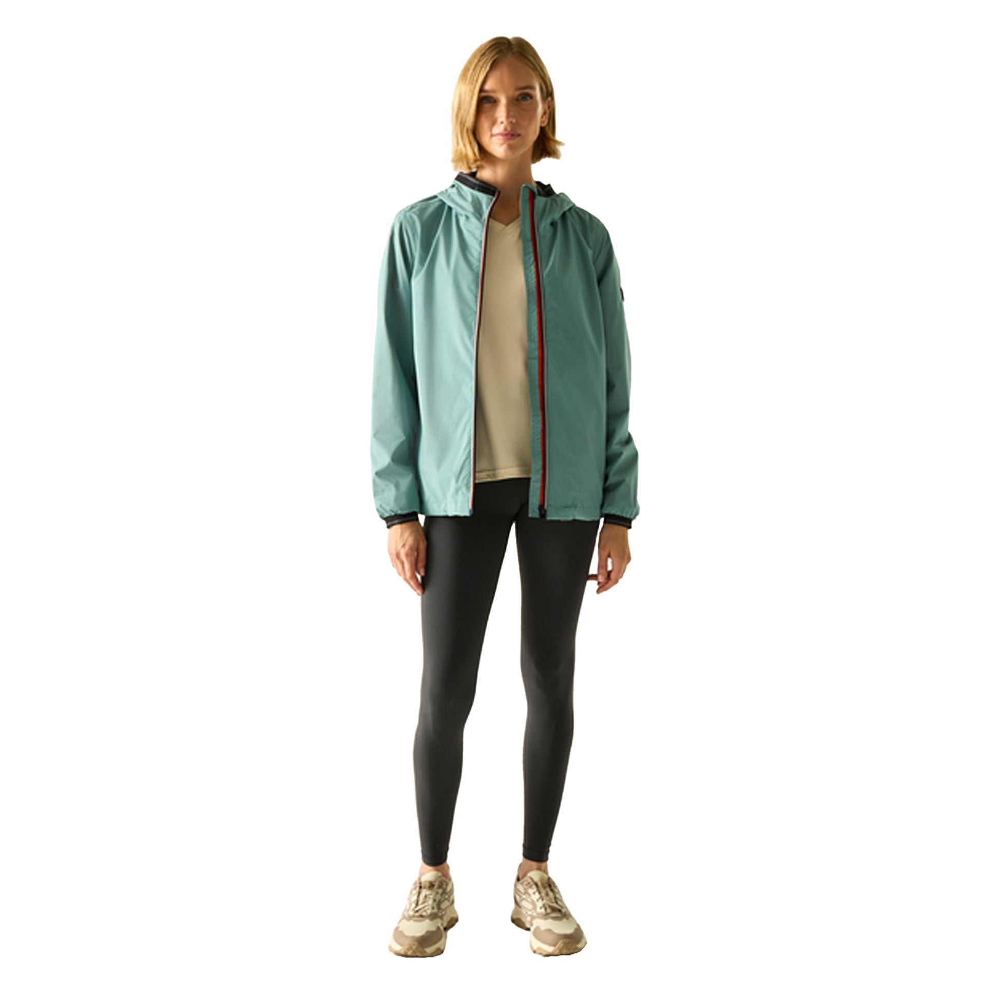 Ivy Moss - Side - Regatta Womens-Ladies Bendria Waterproof Jacket