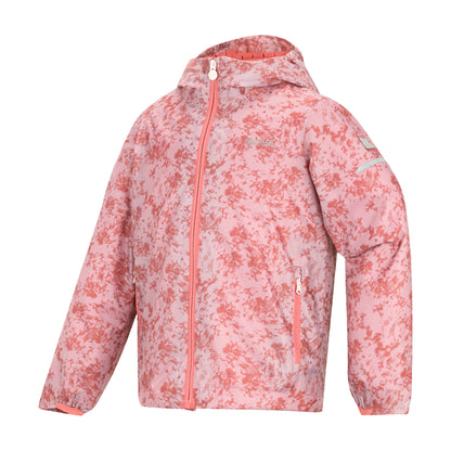 Pink Haze - Side - Regatta Childrens-Kids Lever II Waterproof Jacket