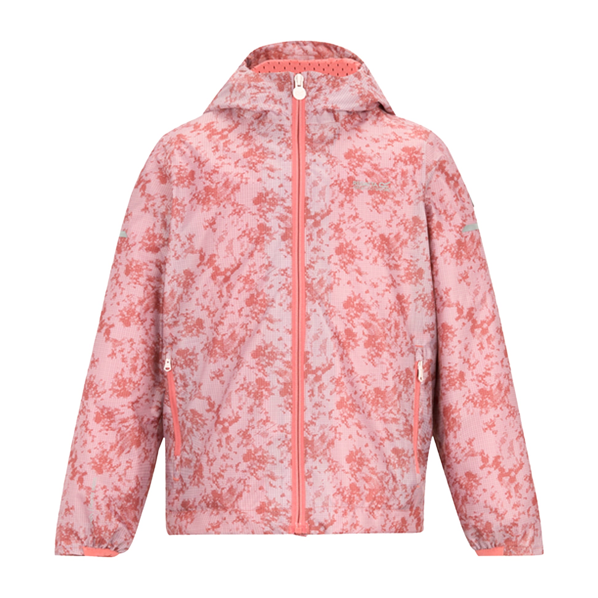Pink Haze - Front - Regatta Childrens-Kids Lever II Waterproof Jacket