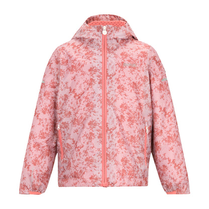 Pink Haze - Front - Regatta Childrens-Kids Lever II Waterproof Jacket