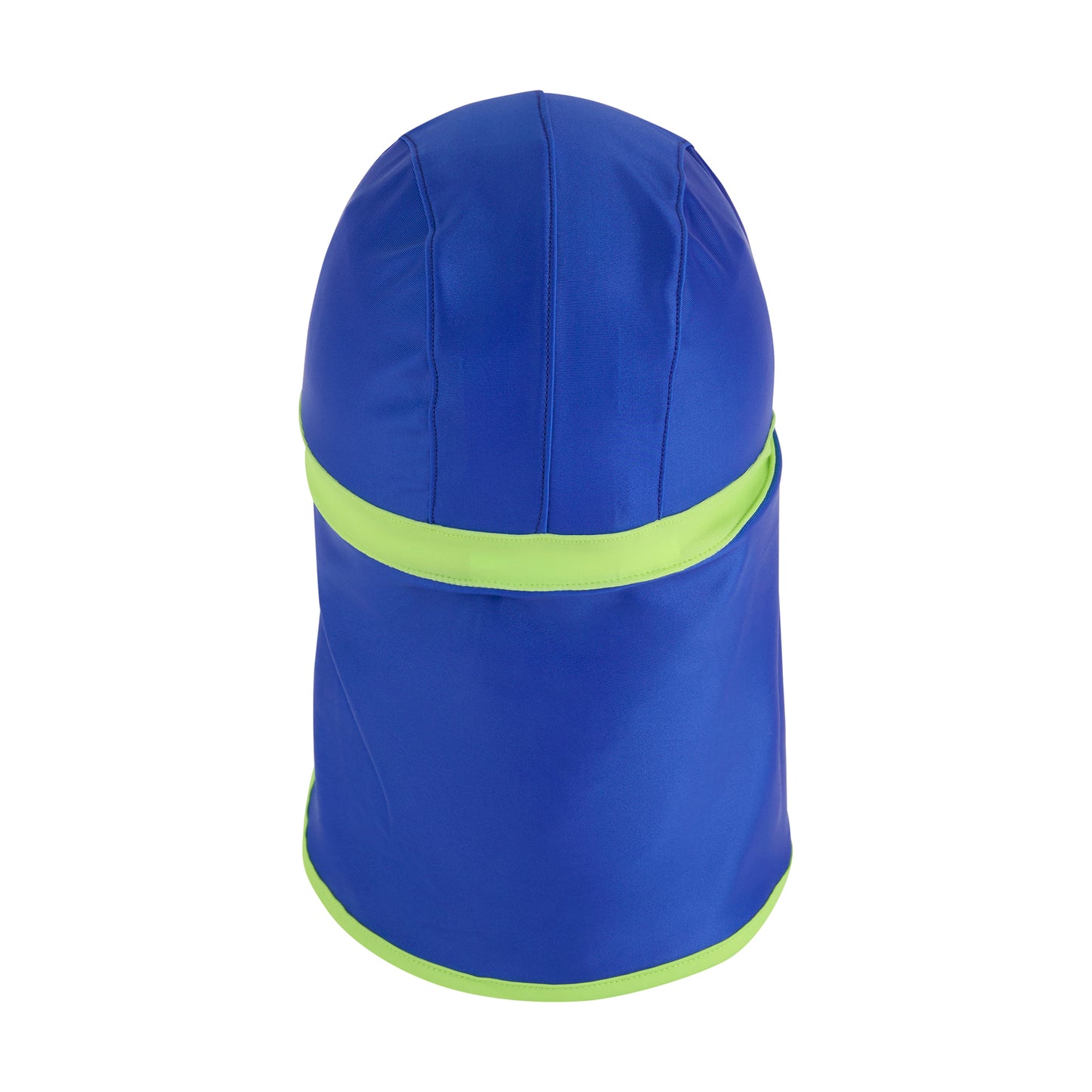 Olympian Blue-Sharp Green - Back - Regatta Childrens-Kids Neck Protector Cap