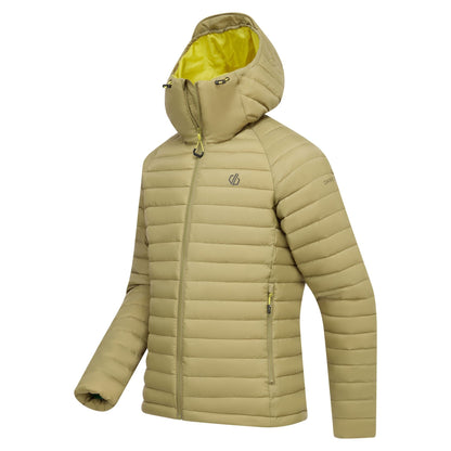 Martini Olive - Side - Dare 2B Mens Air Lite Baffled Padded Jacket