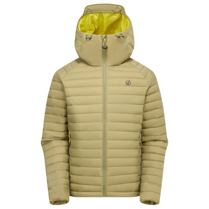 Martini Olive - Front - Dare 2B Mens Air Lite Baffled Padded Jacket