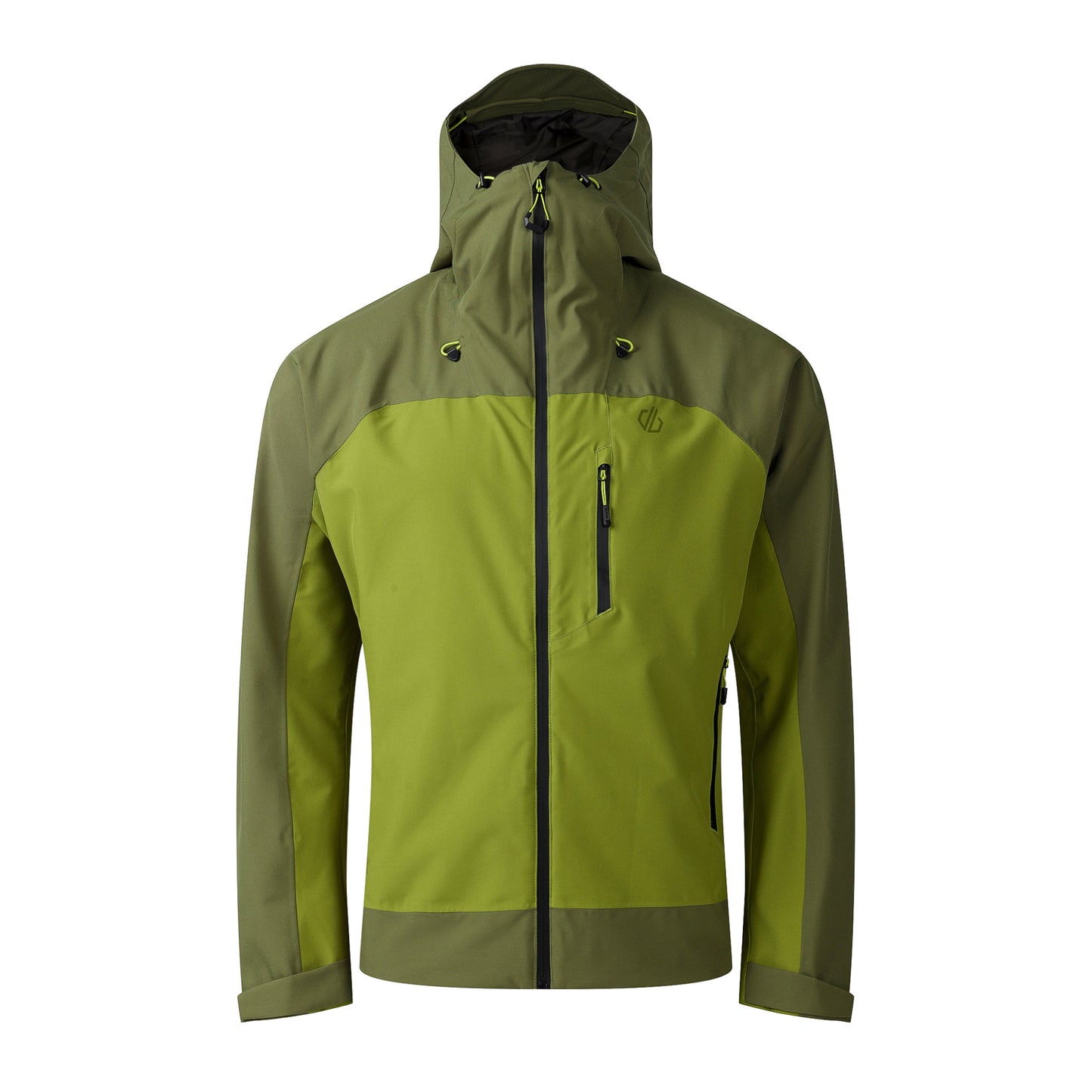 Nephrite Green-Golden Cypress - Front - Dare 2B Mens Torrek III Padded Jacket