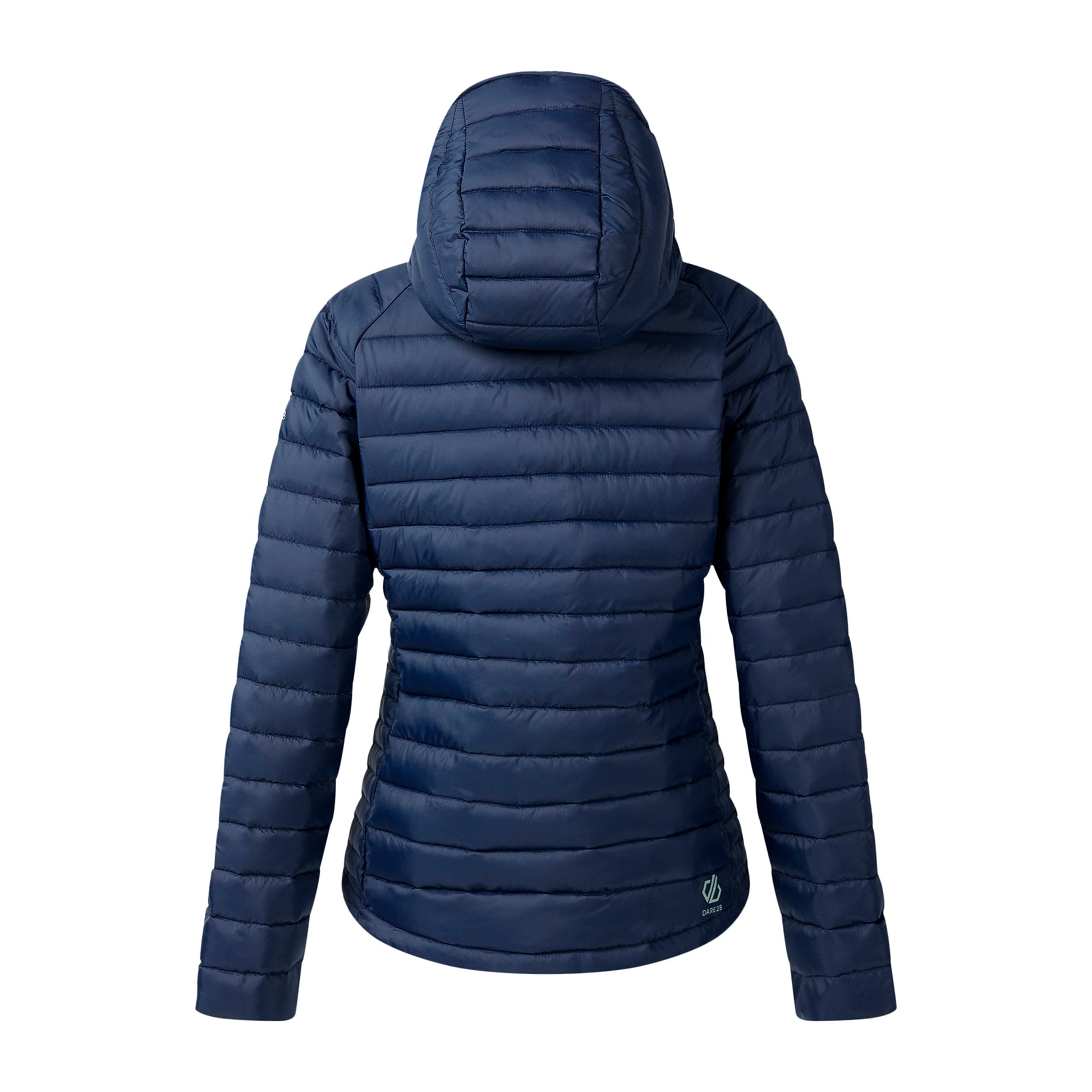 Navy - Back - Dare 2B Womens-Ladies Air Lite Baffled Jacket