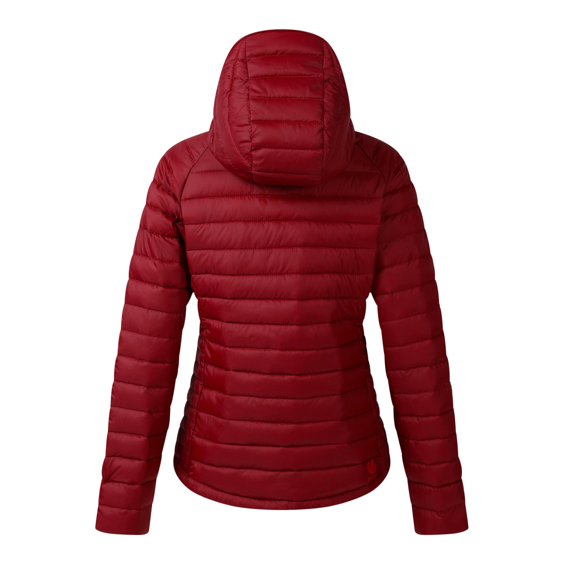 Tibetan Red - Back - Dare 2B Womens-Ladies Air Lite Baffled Jacket