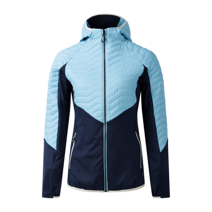 Nordic Blue-Navy - Front - Dare 2B Womens-Ladies Air Lite Hybrid Jacket