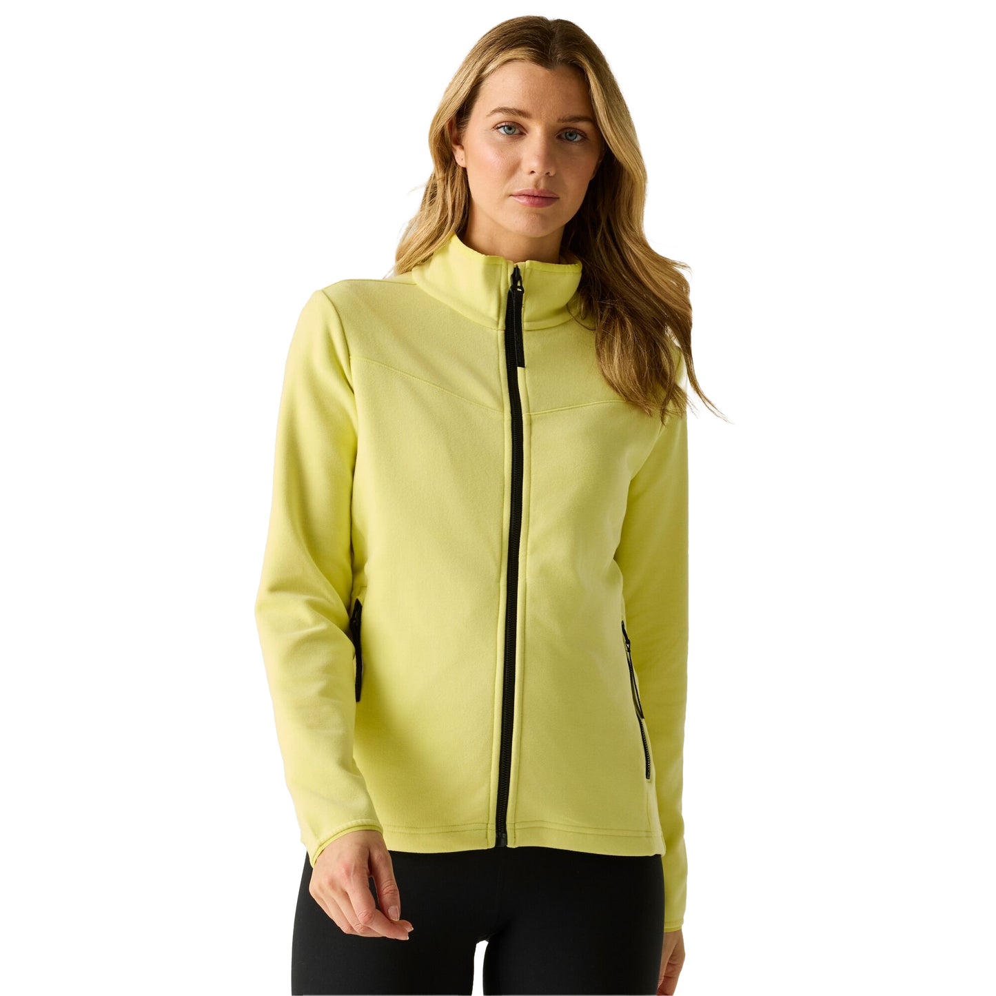Canary Yellow - Front - Dare 2B Womens-Ladies Florena Full Zip Fleece Jacket