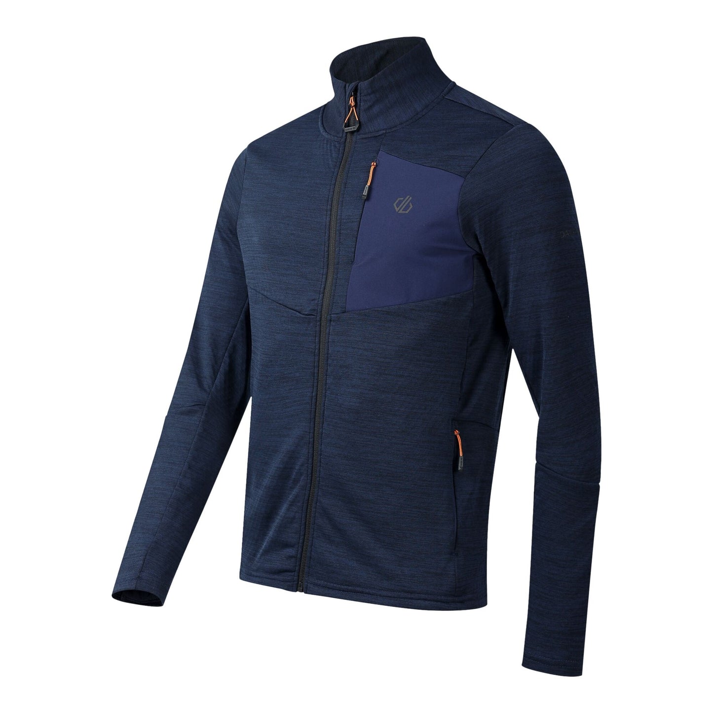 Navy - Back - Dare 2B Mens Venture Stretch Midlayer