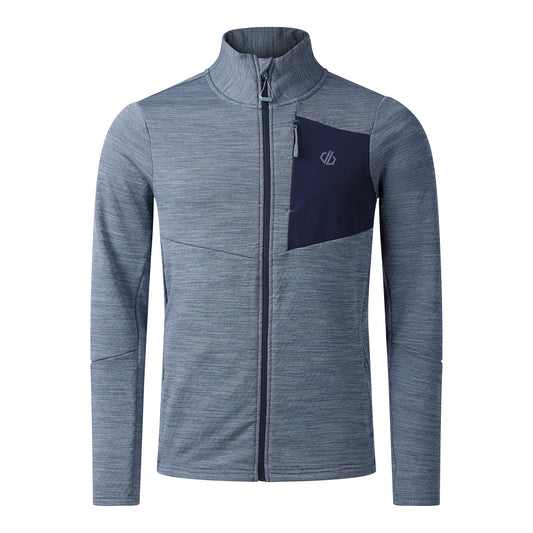 Mercury-Navy - Front - Dare 2B Mens Venture Stretch Midlayer