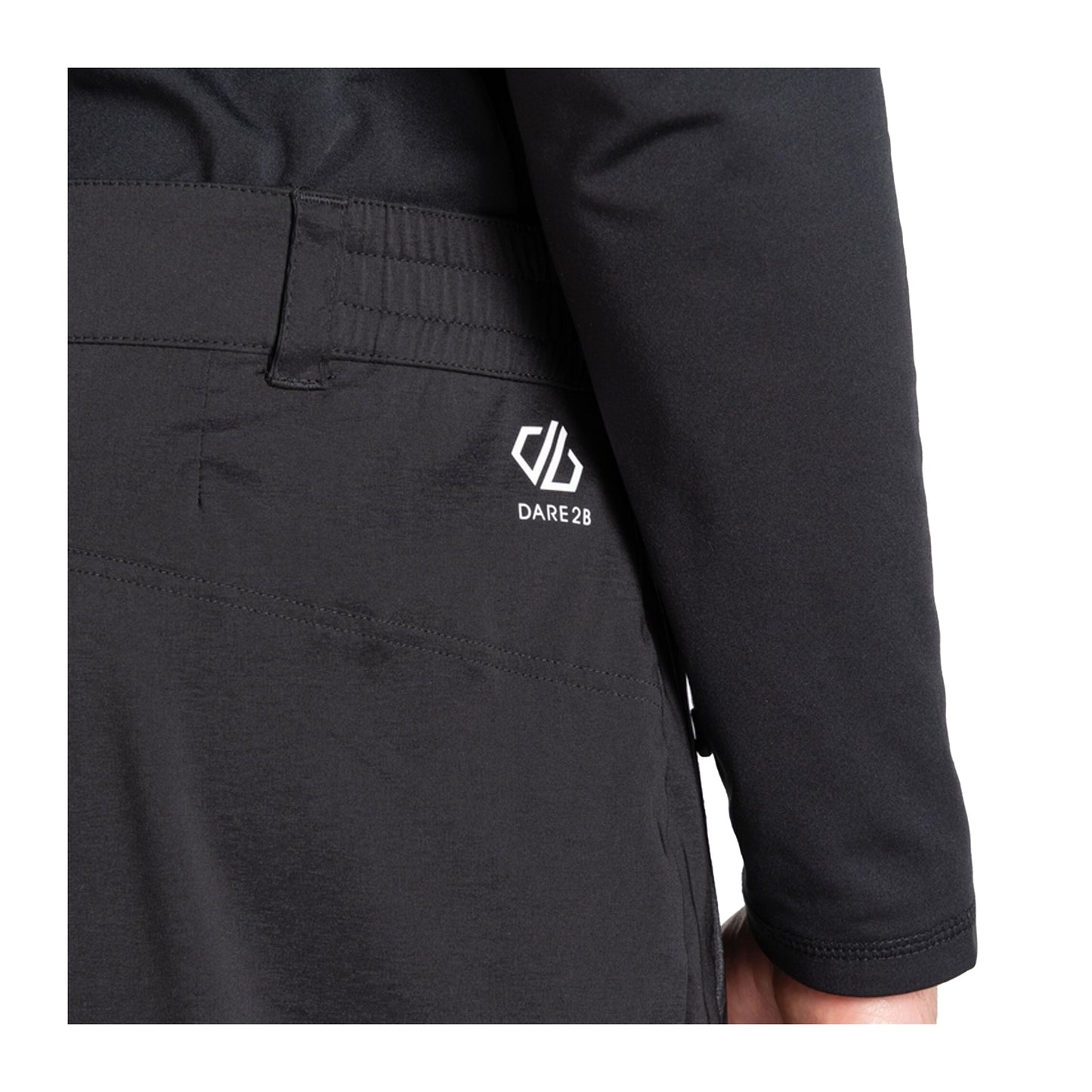 Black - Lifestyle - Dare 2B Mens Torrek Lite Walking Trousers