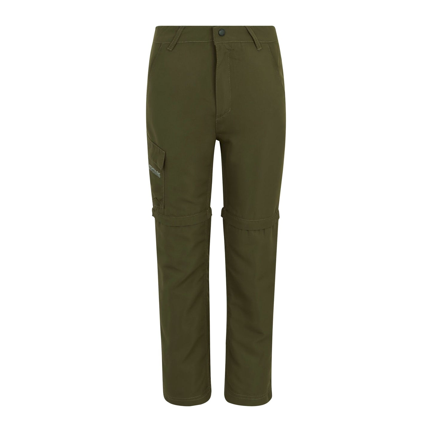 Treetop - Front - Regatta Childrens-Kids Sorcer III Zip-Off Trousers