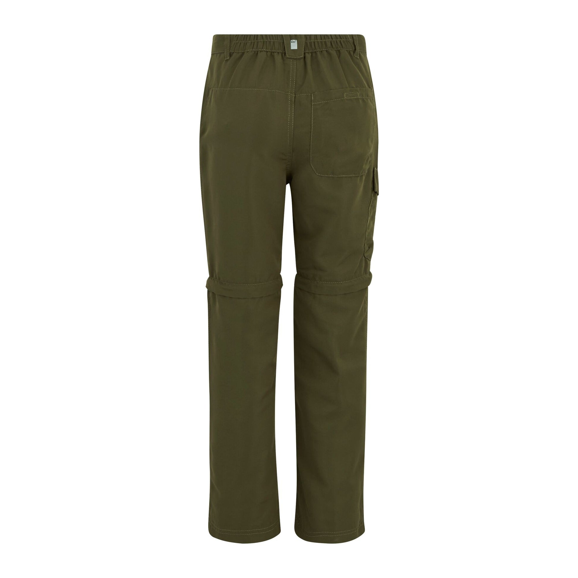 Treetop - Back - Regatta Childrens-Kids Sorcer III Zip-Off Trousers