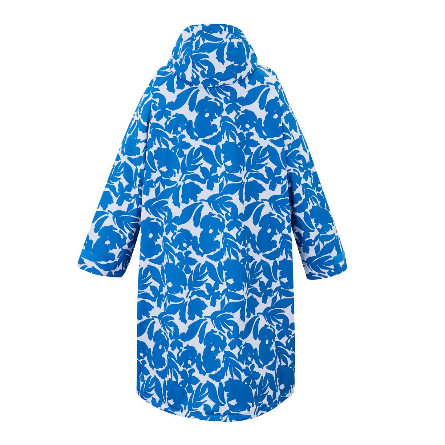 Blue - Back - Regatta Unisex Adult Fleur Bloom Changing Robe