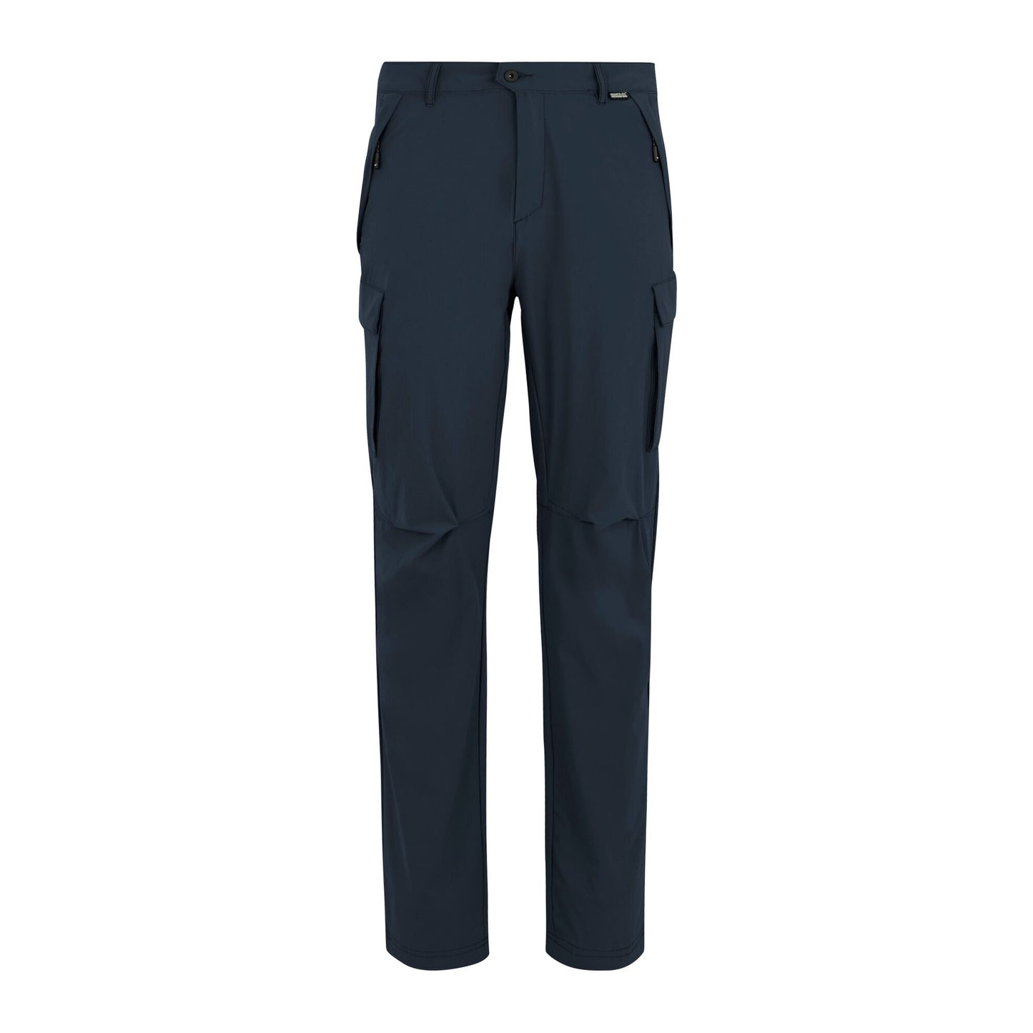 Navy Blue - Front - Regatta Mens Summer Questra Cargo Trousers