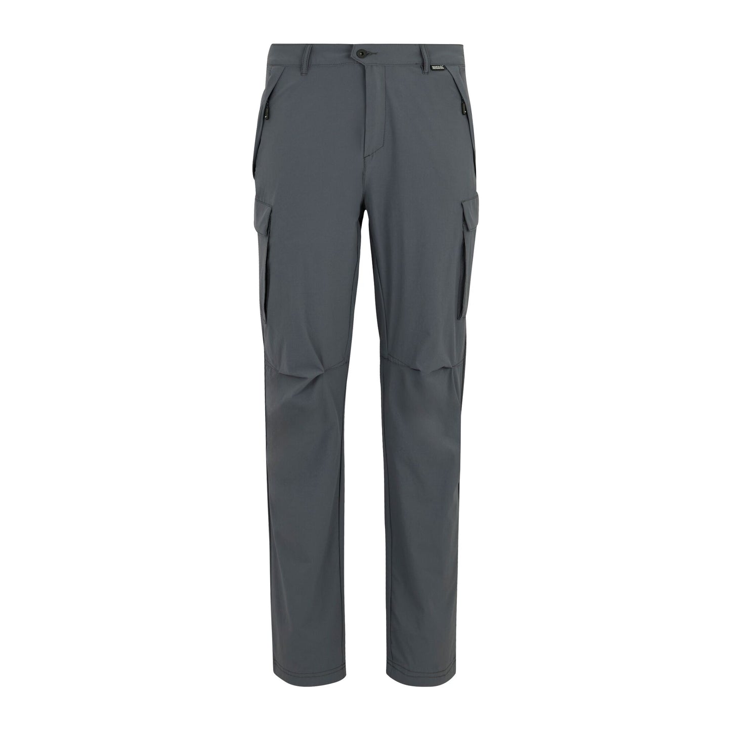 Storm Grey - Front - Regatta Mens Summer Questra Cargo Trousers