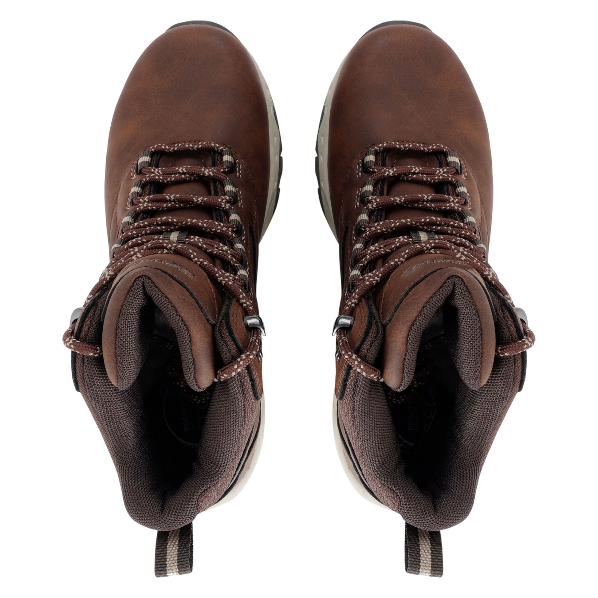 Chestnut-Taupe - Close up - Regatta Womens-Ladies Amble Waterproof Walking Boots