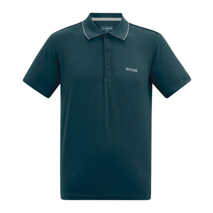 Night Sky - Front - Regatta Mens Maverik Stretch Polo Shirt