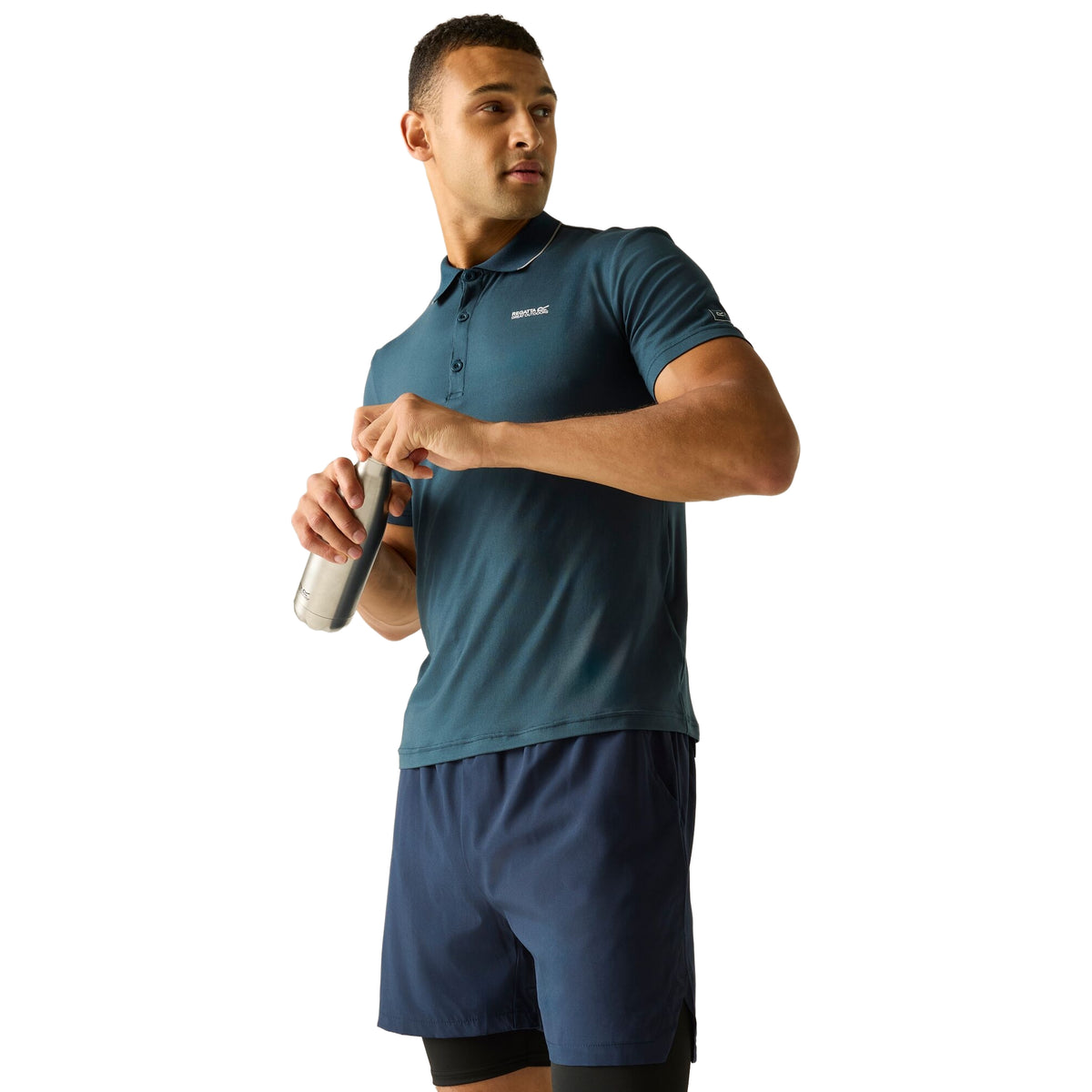 Night Sky - Lifestyle - Regatta Mens Maverik Stretch Polo Shirt