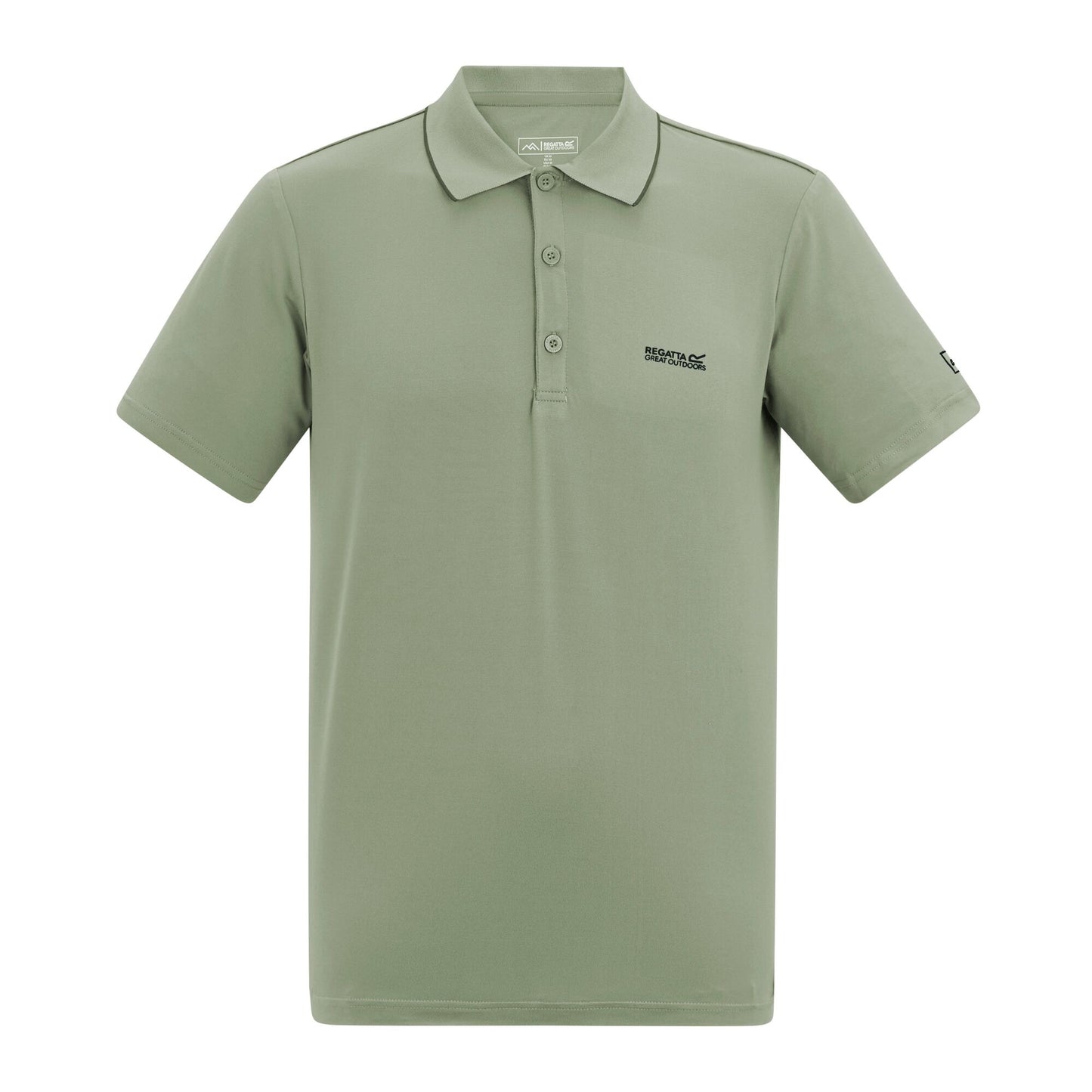 Light Sage - Front - Regatta Mens Maverik Stretch Polo Shirt