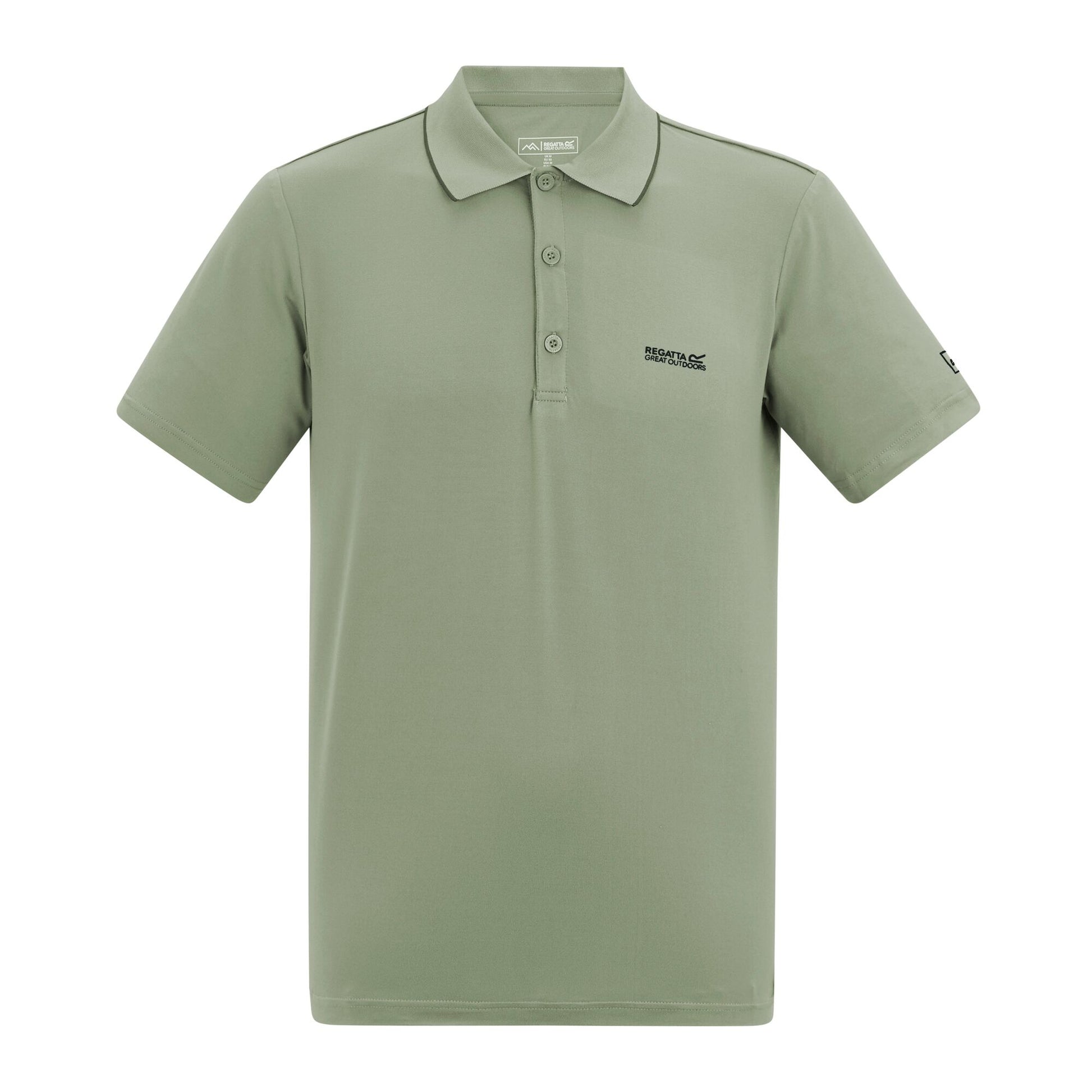 Light Sage - Front - Regatta Mens Maverik Stretch Polo Shirt