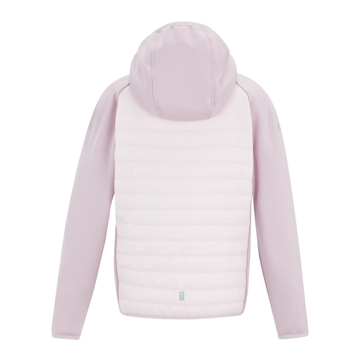 Powder Lilac-Pink Haze - Back - Regatta Childrens-Kids Andreson Hybrid Padded Jacket