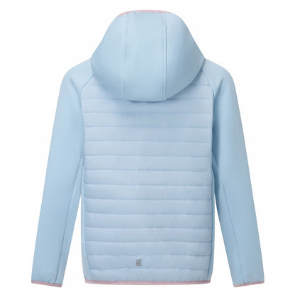 Washed Denim - Back - Regatta Childrens-Kids Andreson Hybrid Padded Jacket