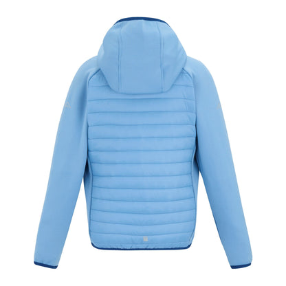 Denim Blue - Back - Regatta Childrens-Kids Andreson Hybrid Padded Jacket