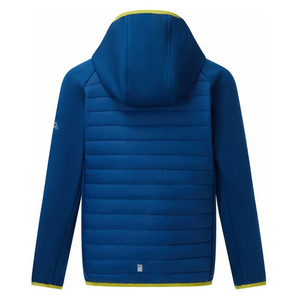 Aviator Blue - Back - Regatta Childrens-Kids Andreson Hybrid Padded Jacket