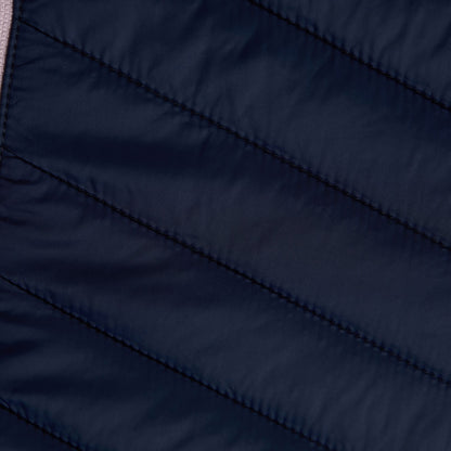 Navy-Powder Lilac - Lifestyle - Regatta Childrens-Kids Andreson Hybrid Padded Jacket
