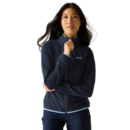 Navy Blue - Lifestyle - Regatta Womens-Ladies Rivendell Full Zip Fleece Jacket