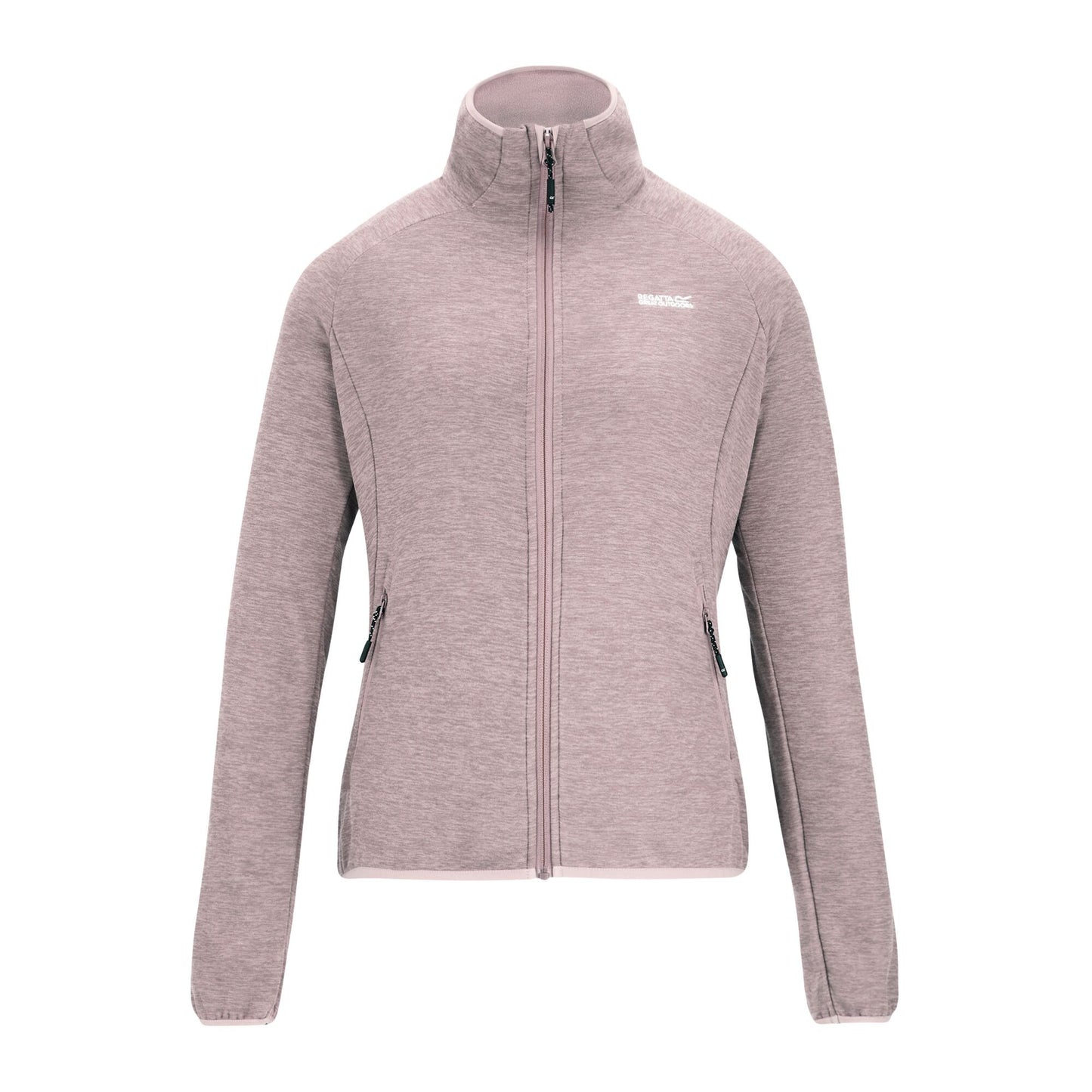 Powder Lilac - Front - Regatta Womens-Ladies Rivendell Full Zip Fleece Jacket