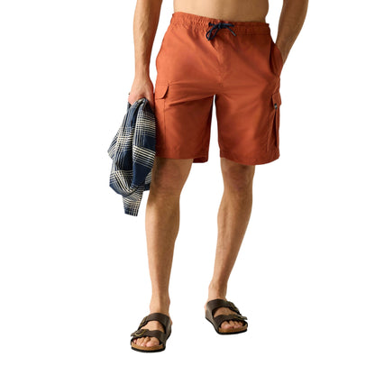 Brick - Lifestyle - Regatta Mens Blanmont Swim Shorts
