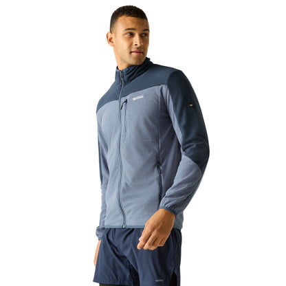 China Blue-Night Sky - Lifestyle - Regatta Mens Freesdale Fleece Jacket