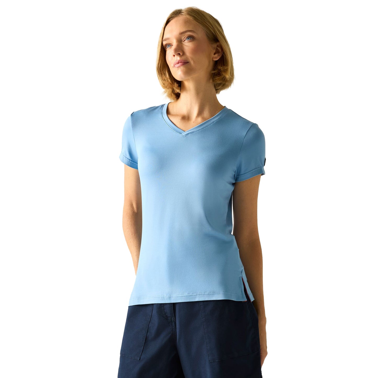 Denim Blue - Lifestyle - Regatta Womens-Ladies Elkie T-Shirt