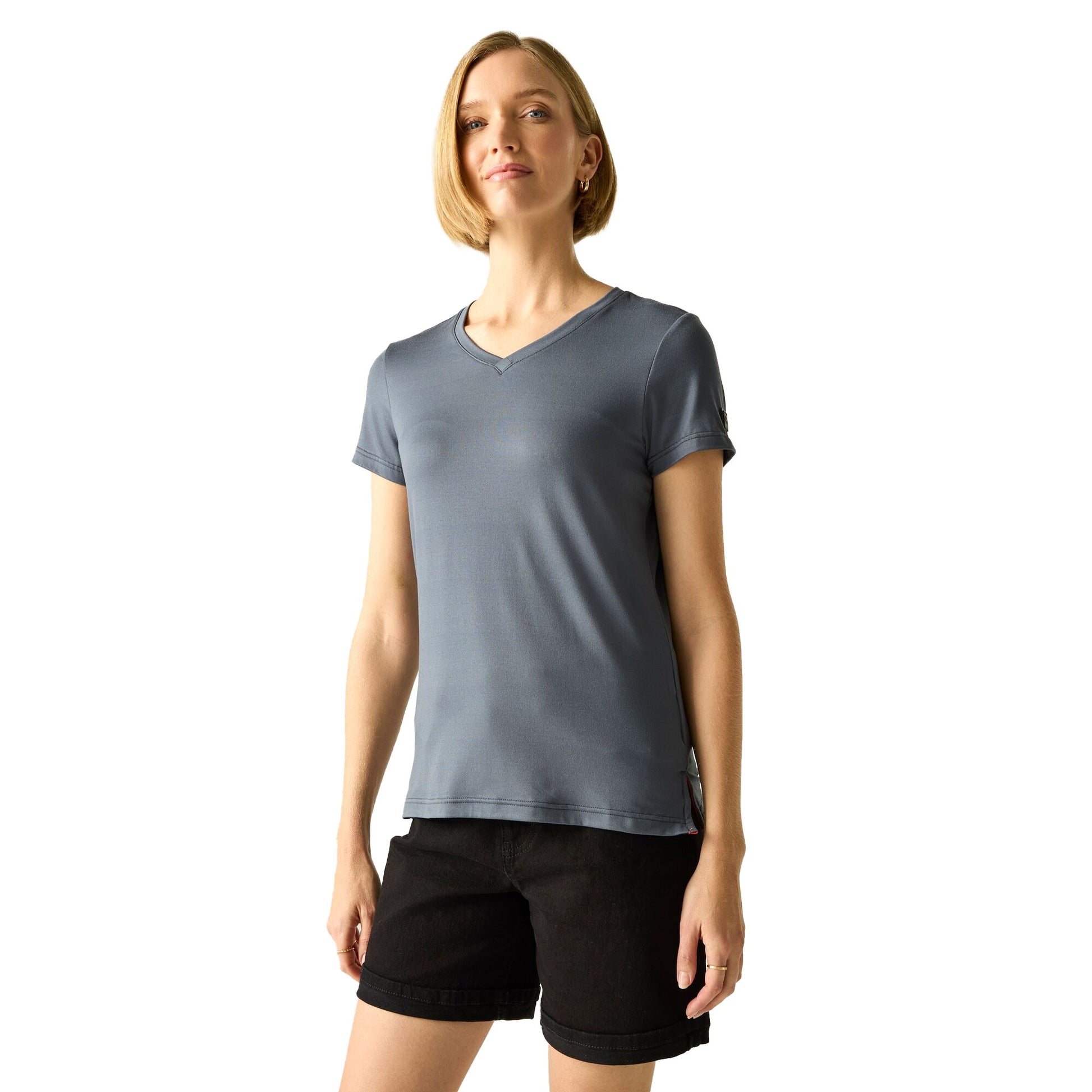 Storm Grey - Lifestyle - Regatta Womens-Ladies Elkie T-Shirt